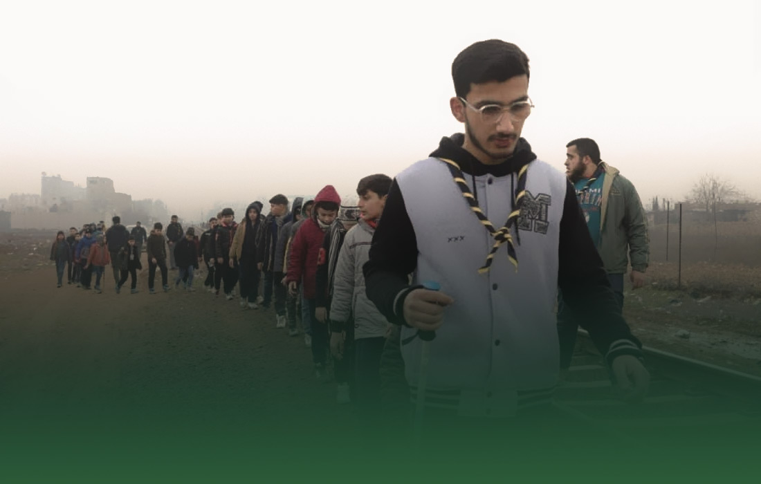 نشاط-كشفي-في-مخيم-النيرب